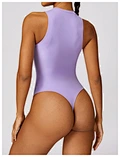 purple jumpsuit